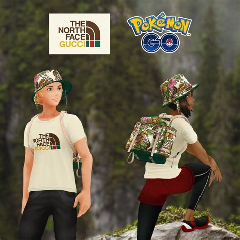 pokemon go gucci north face location|north face x gucci sale.